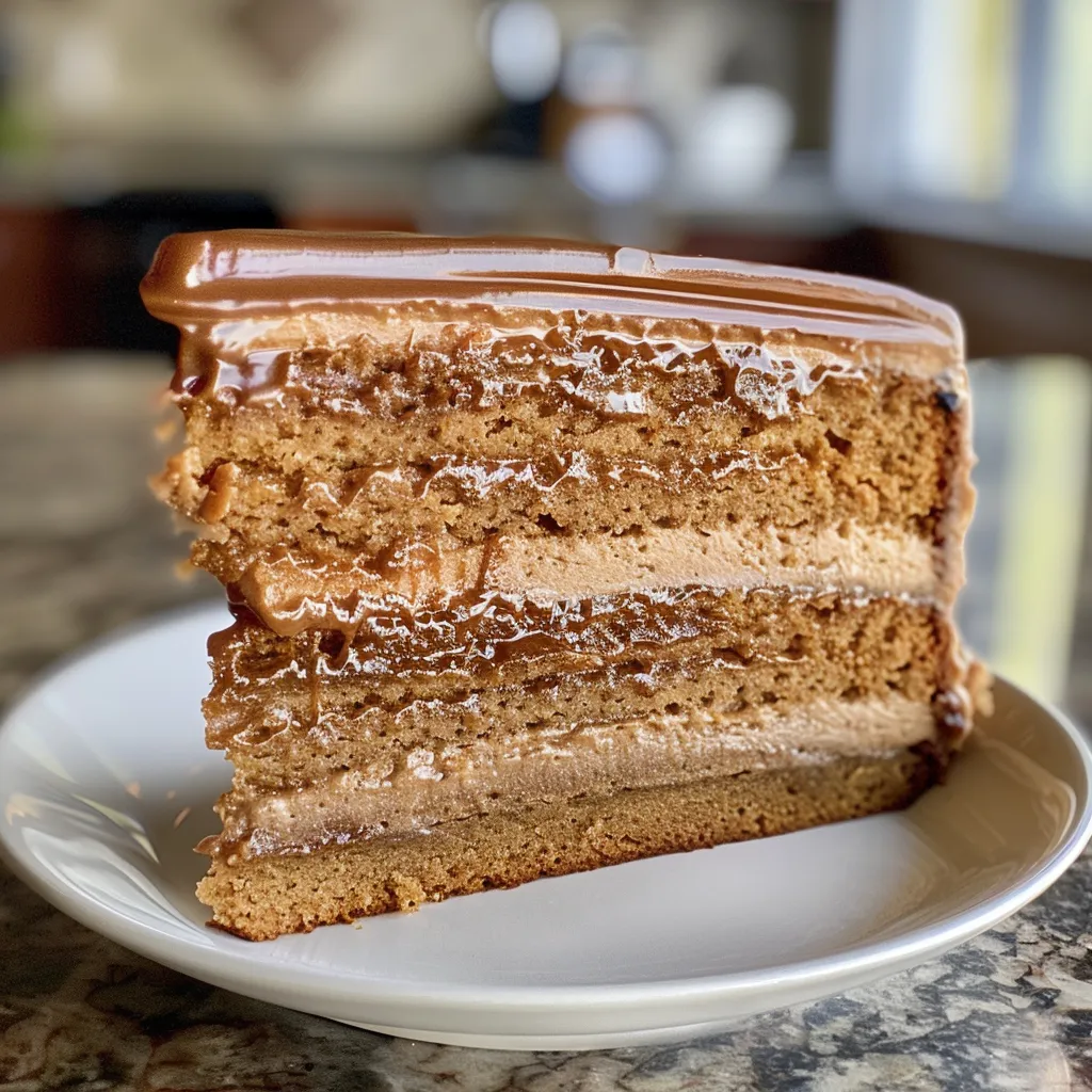 coffee caramel cake 1 U1