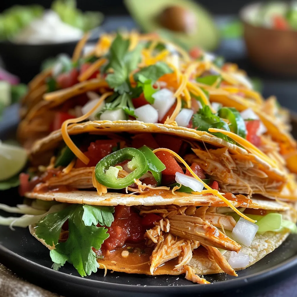 easy rotisserie chicken tacos 1 U1