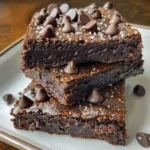 fudgy zucchini brownies 1 U1