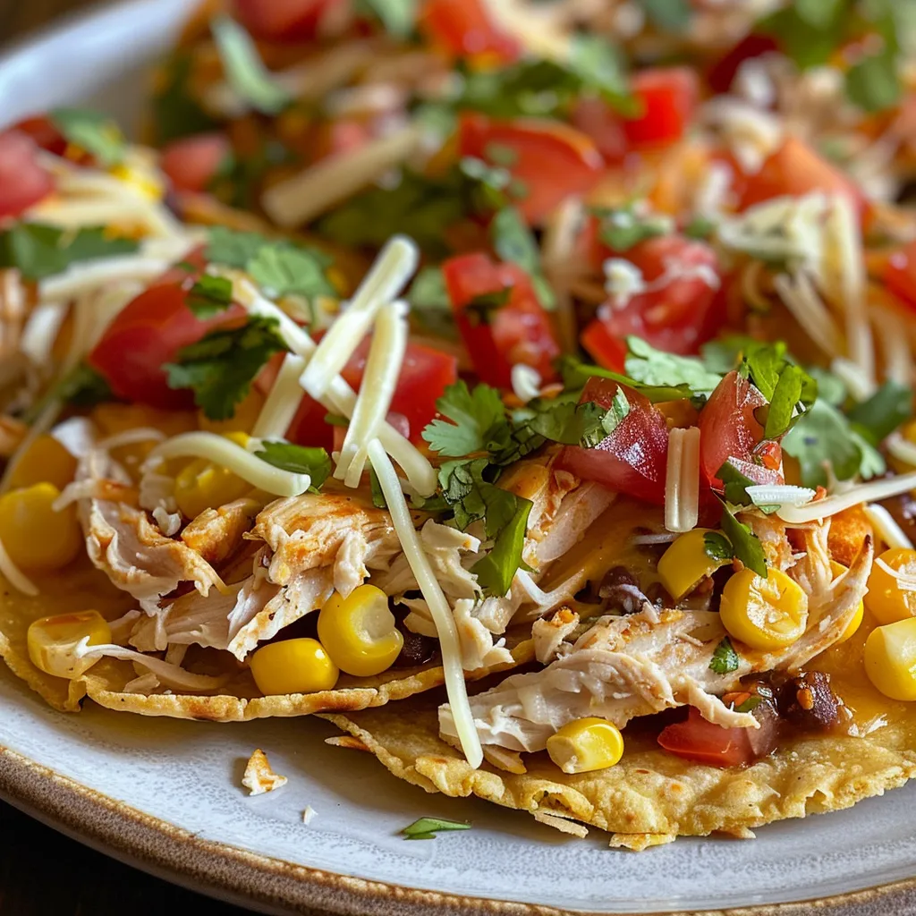 mexican rotisserie chicken tostadas 1 U1