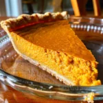 perfect crustless pumpkin pie 1 U1