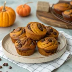pumpkin chocolate muffins 1