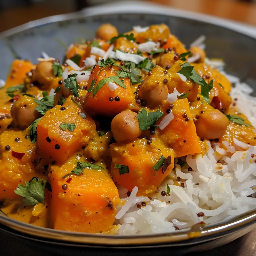 pumpkin curry with chickpeas and coconut 1 U1