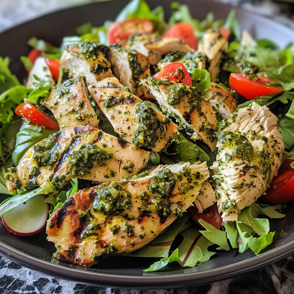 Four images showcasing different chicken salad recipes: pasta salad, deli roll-ups, pesto wraps, and a spinach strawberry salad.