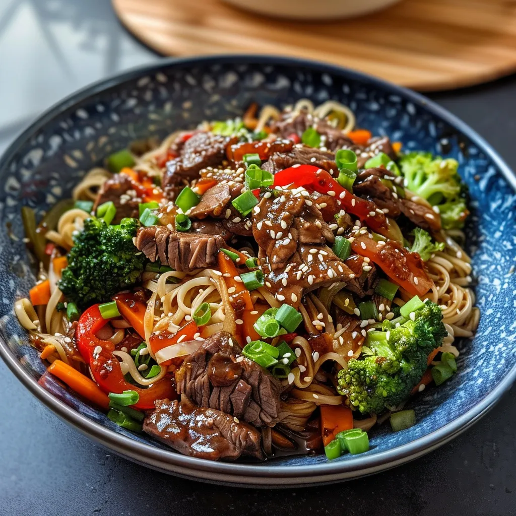 sticky beef noodles 1 U1
